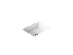 19-3/4" rectangular undermount bathroom sink