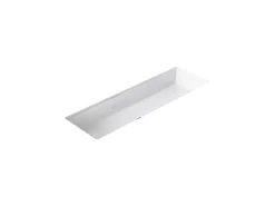 42-1/2" rectangular undermount bathroom sink