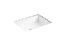 19-3/4" rectangular undermount bathroom sink