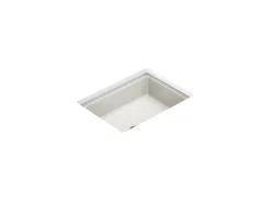 19-13/16" rectangular undermount bathroom sink