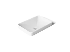 22-3/4" rectangular vessel bathroom sink