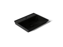 23" rectangular vessel bathroom sink