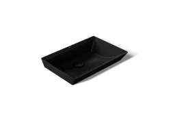 23" rectangular vessel bathroom sink