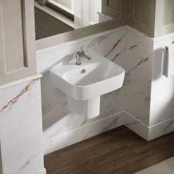 21-3/4" rectangular wall-mount bathroom sink