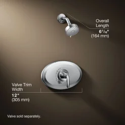 Remodel Rite-Temp® shower trim kit, 2.5 gpm