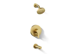 Rite-Temp® bath and shower trim kit with push-button diverter, 1.5 gpm