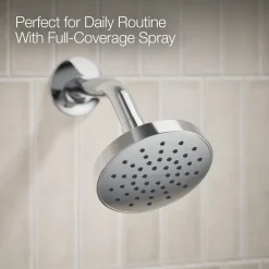 Rite-Temp® bath and shower trim kit with push-button diverter, 1.5 gpm
