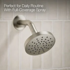 Rite-Temp® bath and shower trim kit with push-button diverter, 1.75 gpm