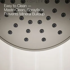 Rite-Temp® bath and shower trim kit with push-button diverter, 1.75 gpm