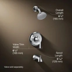 Rite-Temp® bath and shower trim kit, 2.5 gpm