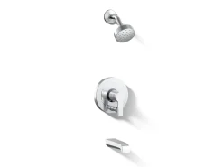 Rite-Temp® bath and shower trim kit with push-button diverter, 1.75 gpm