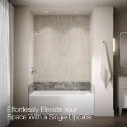 Rite-Temp® bath and shower trim kit with push-button diverter, 1.75 gpm