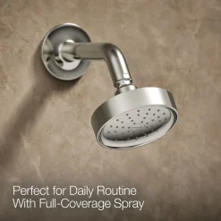 Rite-Temp® bath and shower trim kit with push-button diverter and cross handle, 1.75 gpm