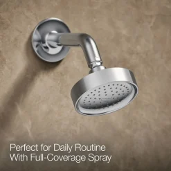Rite-Temp® bath and shower trim kit with push-button diverter and cross handle, 2.5 gpm