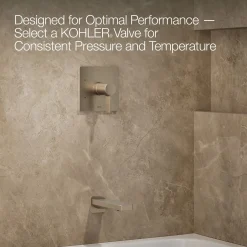 Rite-Temp® bath and shower trim kit, 2.5 gpm