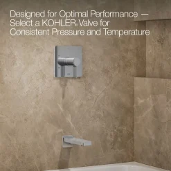 Rite-Temp® bath and shower trim kit, without showerhead