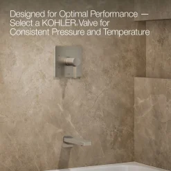 Rite-Temp® bath and shower trim kit, without showerhead