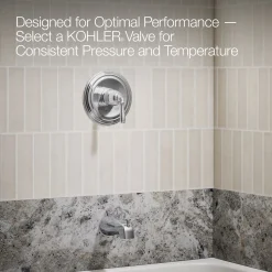 Rite-Temp® bath and shower trim kit, 1.75 gpm, NPT spout