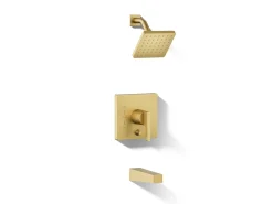 Rite-Temp® bath and shower trim kit with push-button diverter, 1.75 gpm