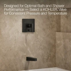Rite-Temp® bath and shower trim kit with push-button diverter, 1.75 gpm