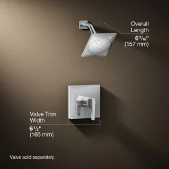 Rite-Temp® shower trim kit, 1.75 gpm