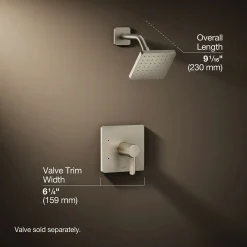 Rite-Temp® shower trim kit,1.75 gpm