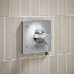 Rite-Temp® shower trim kit, without showerhead