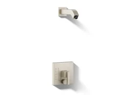 Rite-Temp® shower trim kit with push-button diverter, without showerhead
