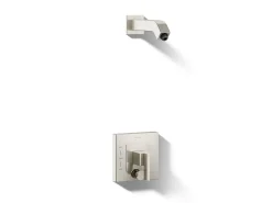 Rite-Temp® shower trim kit with push-button diverter, without showerhead