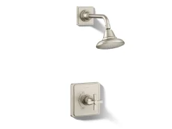 Rite-Temp® shower trim kit with cross handle, 2.5 gpm