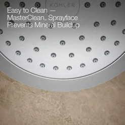 Rite-Temp® shower trim kit with cross handle, 2.5 gpm