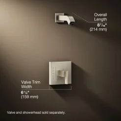 Rite-Temp® shower trim kit, without showerhead