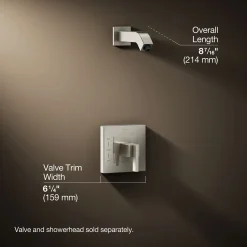 Rite-Temp® shower trim kit, without showerhead