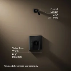 Rite-Temp® shower trim kit, without showerhead