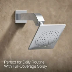Rite-Temp® shower trim kit with push-button diverter, 2.5 gpm