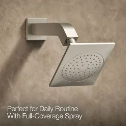 Rite-Temp® shower trim kit with push-button diverter, 2.5 gpm