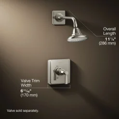 Rite-Temp® shower trim kit with lever handle, 2.5 gpm