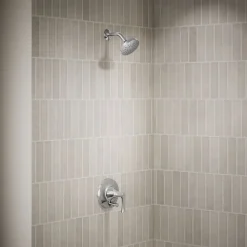 Rite-Temp® shower trim kit with push-button diverter, without showerhead