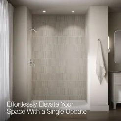 Rite-Temp® shower trim kit with push-button diverter, without showerhead