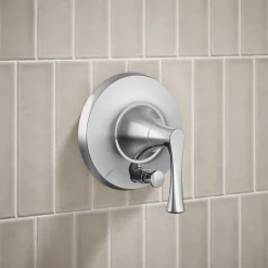 Rite-Temp® shower trim kit with push-button diverter, without showerhead