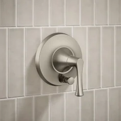 Rite-Temp® shower trim kit with push-button diverter, without showerhead