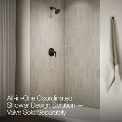 Rite-Temp® shower trim kit with push-button diverter, 1.75 gpm
