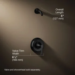 Rite-Temp® shower trim kit, without showerhead
