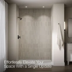 Rite-Temp® shower trim kit with push-button diverter, 2.5 gpm