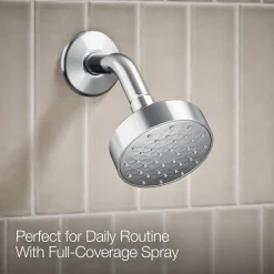 Rite-Temp® shower trim kit with push-button diverter, 2.5 gpm