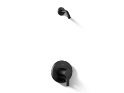 Rite-Temp® shower trim kit with push-button diverter, without showerhead