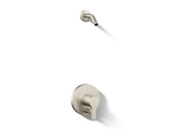 Rite-Temp® shower trim kit with push-button diverter, without showerhead