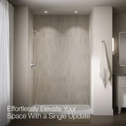 Rite-Temp® shower trim kit with push-button diverter, without showerhead