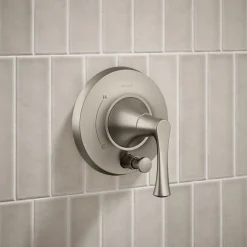 Rite-Temp® shower trim kit with push-button diverter, 2.5 gpm