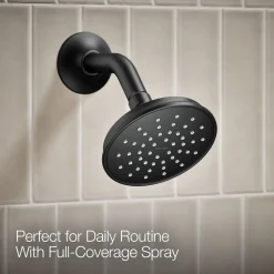 Rite-Temp® shower trim kit with push-button diverter, 2.5 gpm